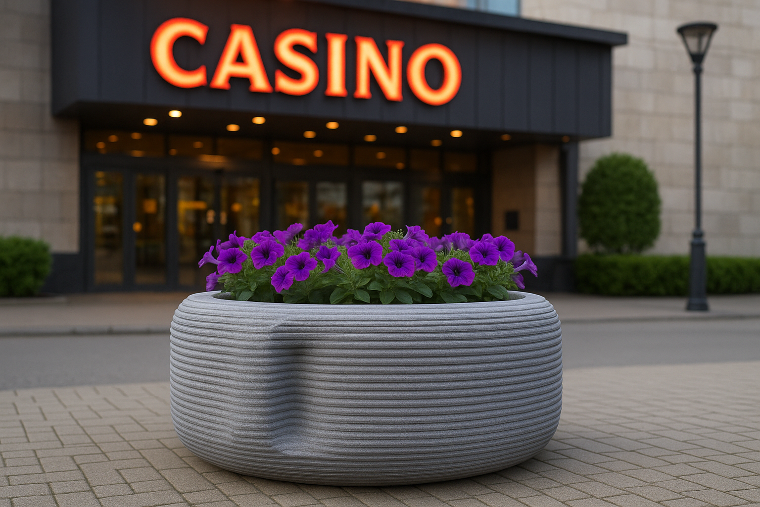 3D Printed Casino Interior Features